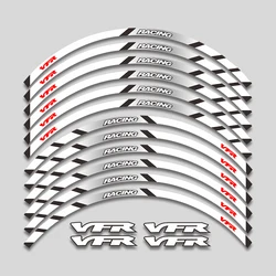 For Honda VFR750 VFR800  VFR1200F VFR 750 VFR 800 1200 VFR 1200F 17inch wheel Hot sell Style Motorcycle Wheel Tire Rim Stickers