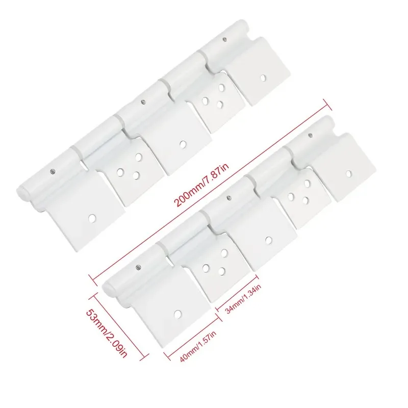 for Lippert Components RV Entrance Door Friction Hinge Kit for Fifth Wheel Trailers