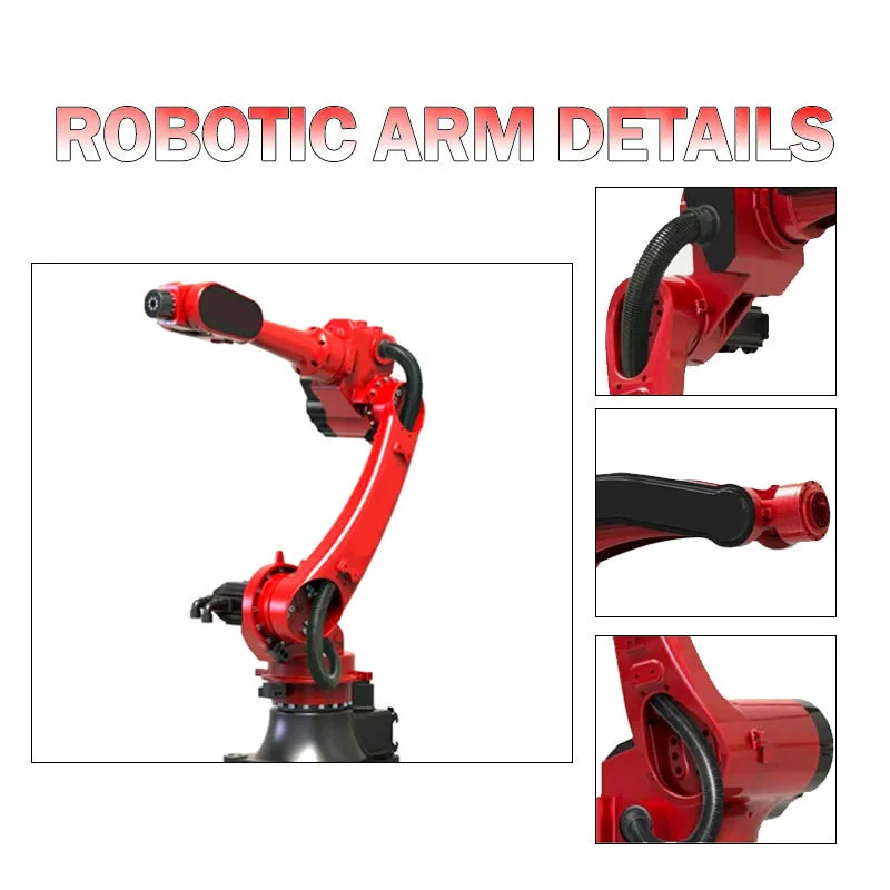 New Cutting Industrial Robot Welding Sorting Professional Manufacturing Spray Labeling Stamping 6 Axis Robot Arm