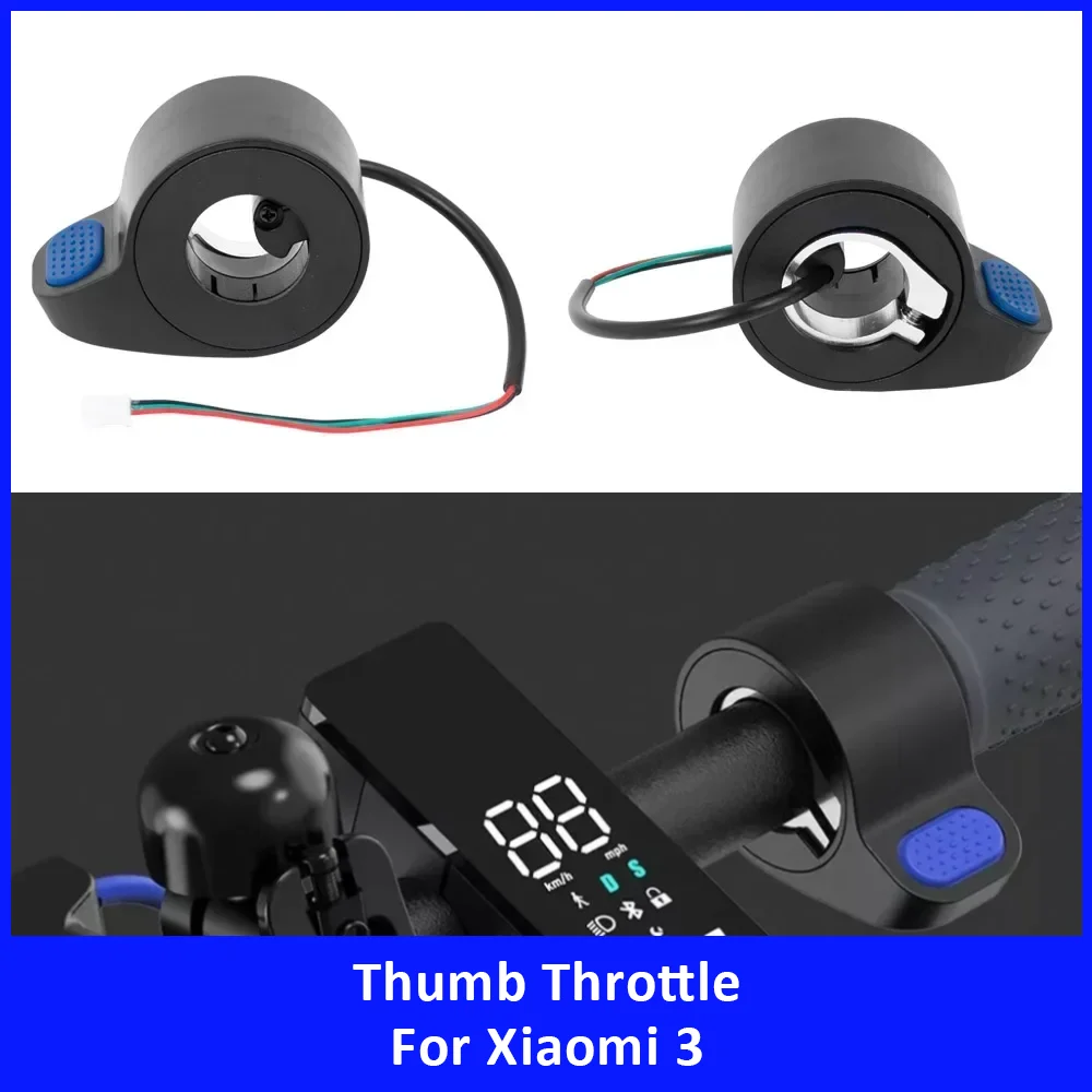 Thumb Throttle Knob Assembly for Xiaomi 3 Electric Scooter Mi3 Speed Dial Finger Trigger Accelerator Replacement Parts