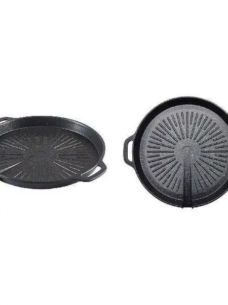 lightweight-bbq-pan-easy-to-clean-nonstick-multifunction-kitchenware-durable-easy-care-for-outdoor-cooking-enthusiasts