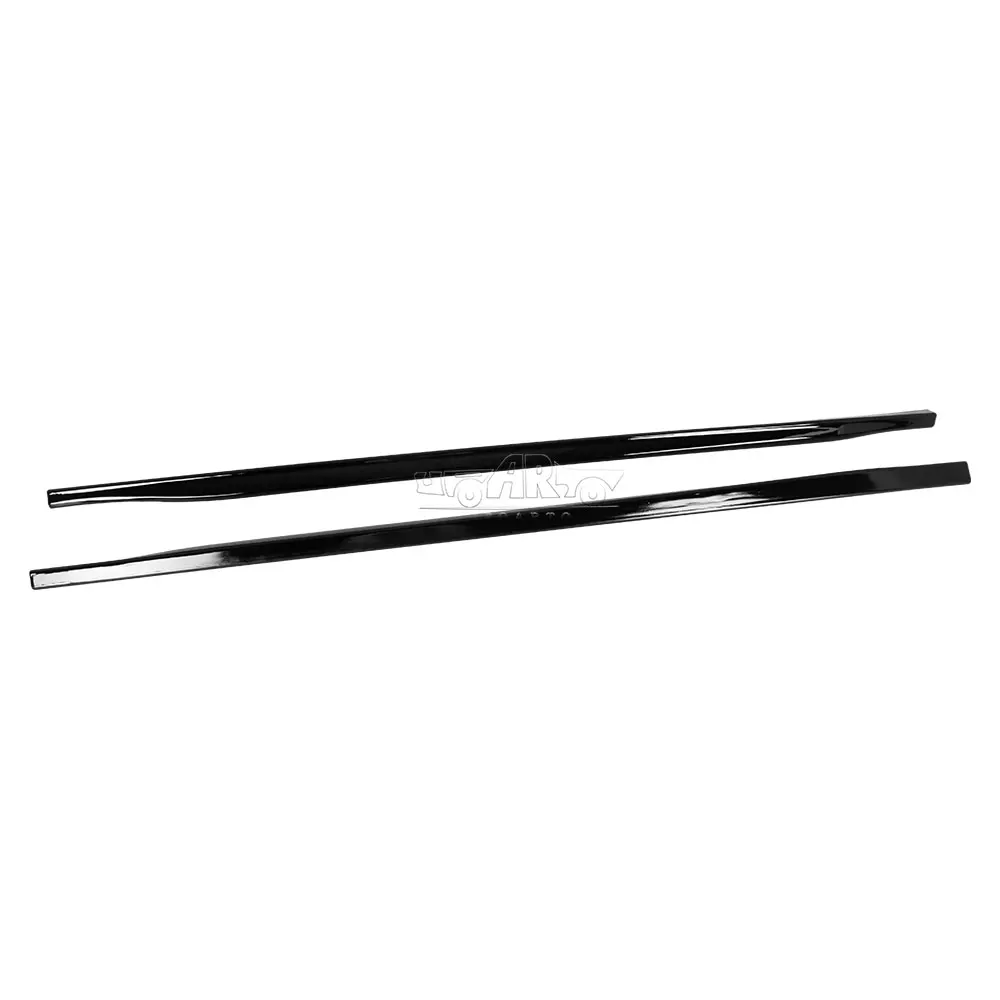 New Design ABS Plastic Carbon Fiber Side Skirts Splitter Spoiler for Golf 8 MK8 Upgrade Golf 8 Gti Hatchback