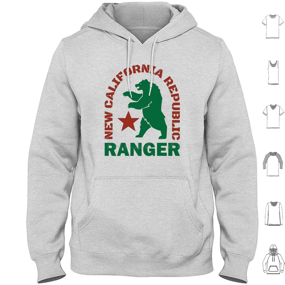 Ncr Ranger ( ) Hoodie Cotton Long Sleeve Ranger Commonwealth Ncr New California Republic New Vegas Gamer Gaming Videogame 4