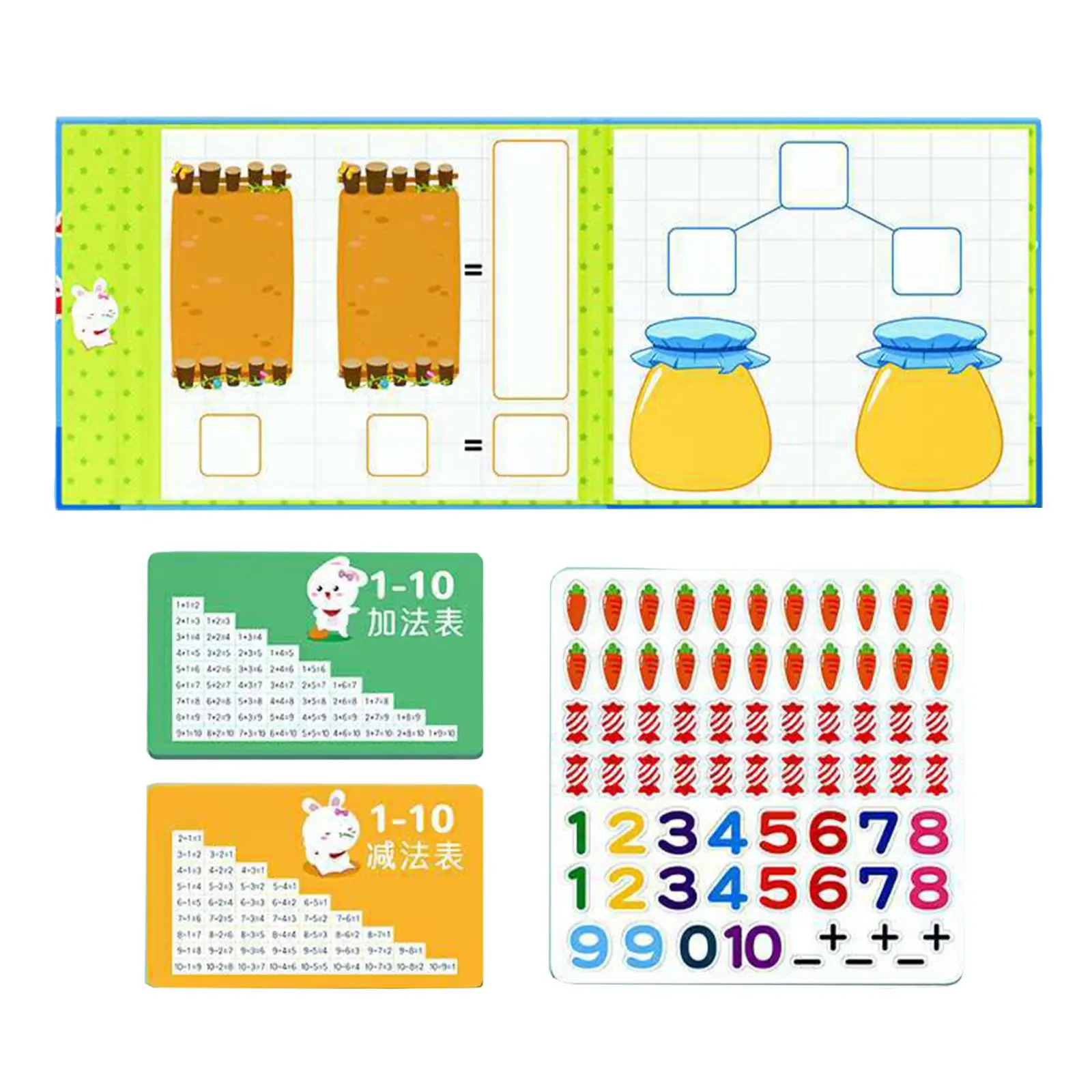 Números decomposição brinquedos de matemática professor de matemática auxiliares brinquedo educativo adição de matemática brinquedo de subtração para presente pré-escolar casa