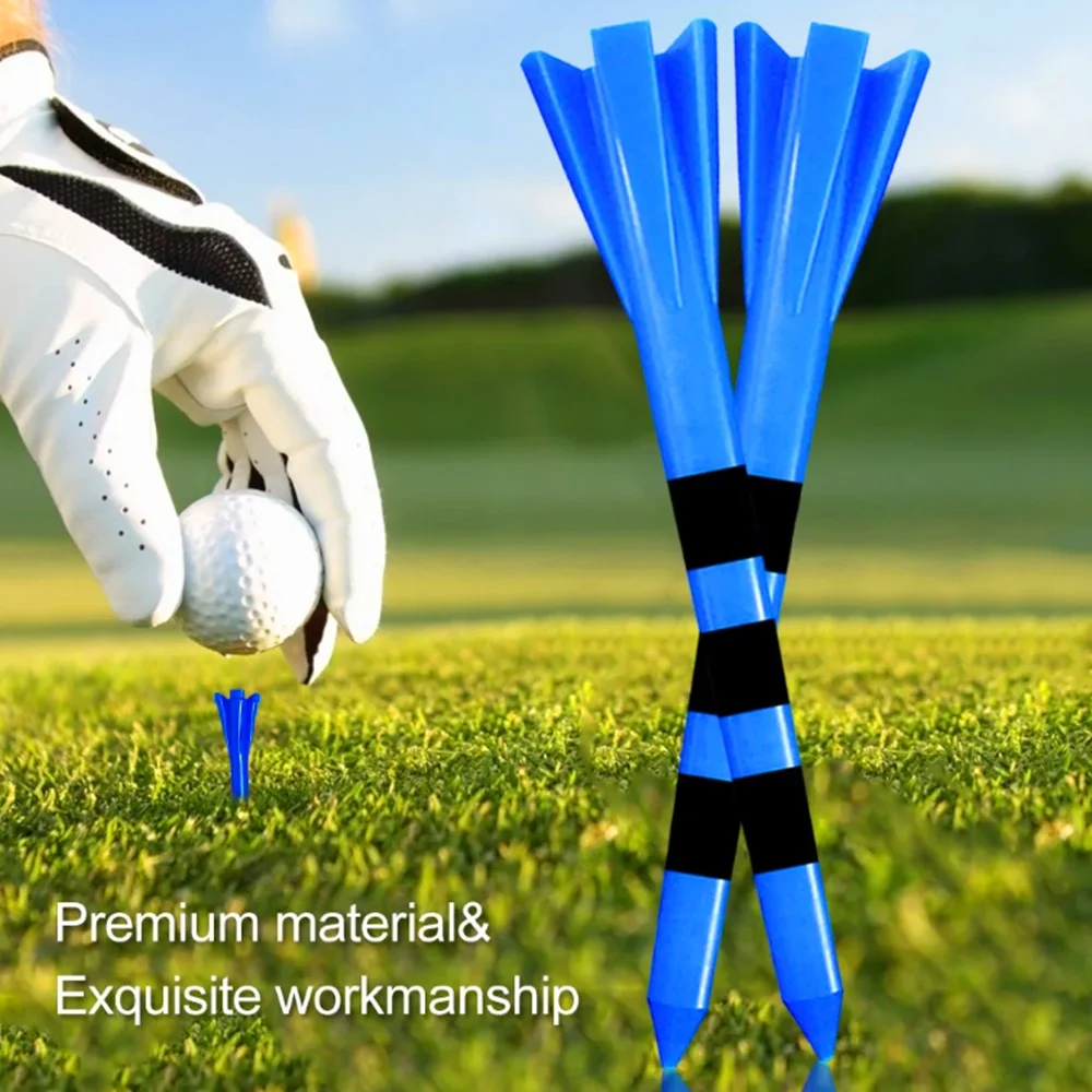 83x5mm Golf Tee Plastic Nail Seat 83mm 30pcs/box 50pcs/bag Ball Holder Stand Lightweight for Stable Shots Golf accessories 골프티
