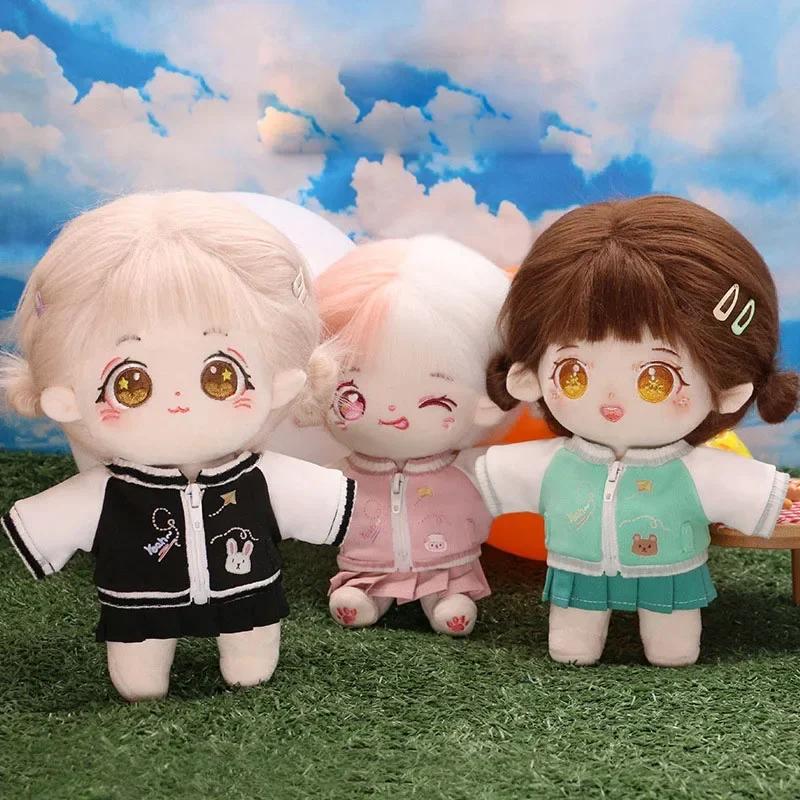 20cm Cotton doll clothes skirt baby clothes suit doll clothes doll accessories