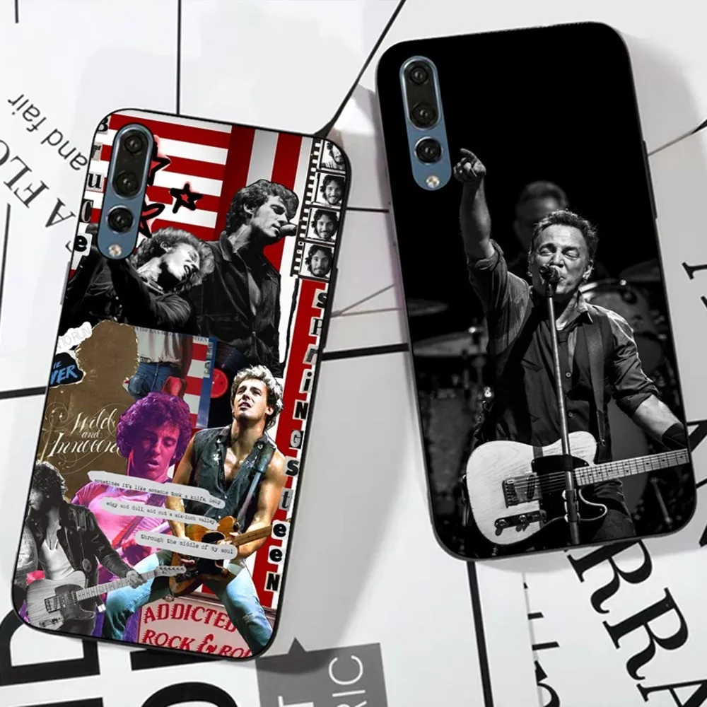 Bruce Springsteen Guitar Phone Case For Huawei P 8 9 10 20 30 40 50 Pro Lite Psmart Honor 10 Lite 70 Mate 20lite