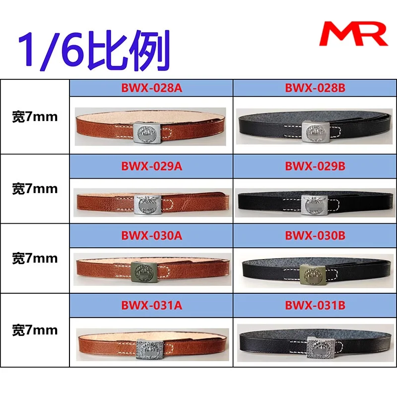 

1/6 Scale German Soldier Belt 7x195mm Girdle Clothes Accessories Model Fit 12'' Male Action Figure Body Dolls