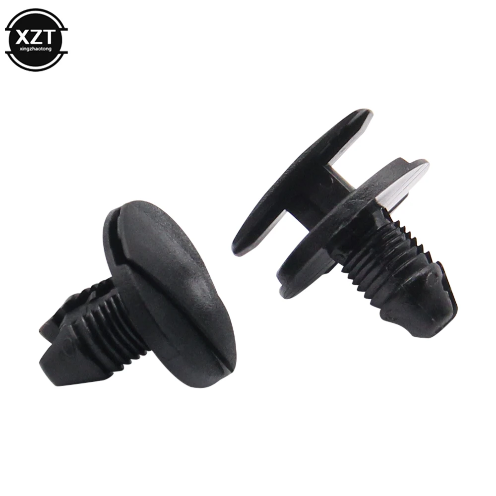 NEW 8+0.3mm Car Clips Universal Purpose Plastic Expansion Rivets Car Decoration Folder Door Push-Type Trimming Plate Clips