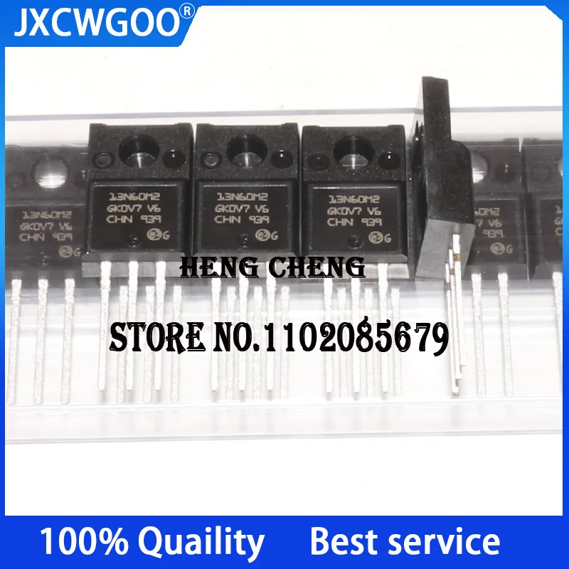 10PCS STFU13N60M2 13N60M2 TO-220F 10A 600V MOSFET New Original