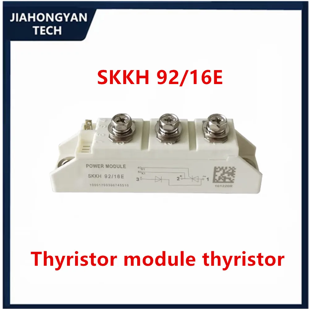 Imagem -06 - Módulo do Diodo do Tiristor Módulo de Igbt Semicontrolado Tiristor Skkh 42 57 72 92 106 122 132 162 215 250 330 16e Skkh132 16e