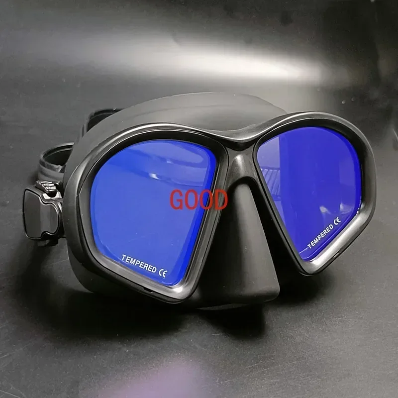 

Outdoor Mirror Swimming Mask Professional Scuba Diving Goggles with Snorkelling Tube Low Volume Mask for Freediving