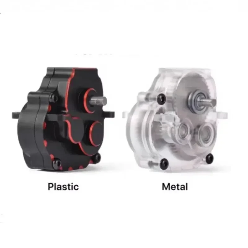 For 1/18 TRX4M RC Crawler Car Upgrade Parts Metal Transmission Gear Box Gearbox Housing