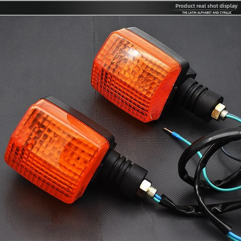For Honda XR 650L XR650L Turn Signal Motorcycle Repair Yellow Plastic Construction Easy Installation Ready To Use