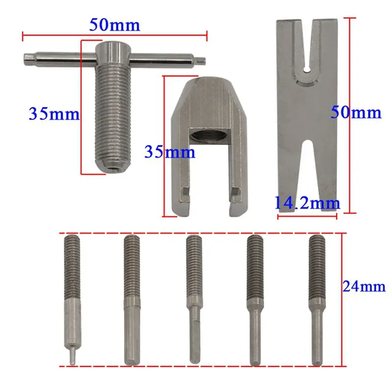 ABJL Motor Pinion Gear Puller Remover Tool Universal for RC Helicopter Car Motors Upgrades Parts 3 Set