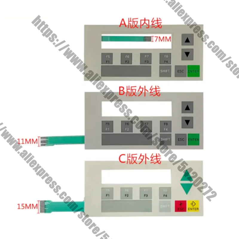 New Case TD200 6ES7272-0AA20-0YA0 6ES7272-0AA30-0YA16ES7 272-0AA30-0YA1 Plastic Case Keyboard Film