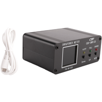 AD23-1 PCS CQV-SWR120 120W SWR & Power Standing Wave Meter 240 X 240 Full Color HD Display