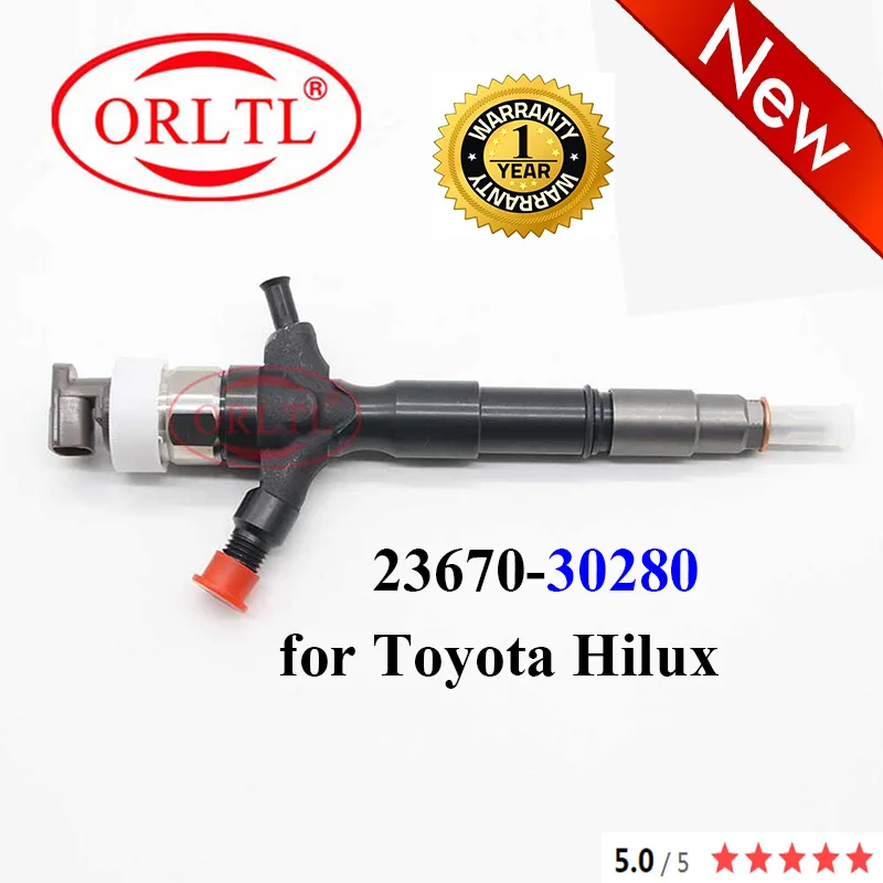 

for Toyota Hilux New Diesel Fuel Injector 23670-30280 2367030280 23670 30280 05k01201 Common Rail Injection