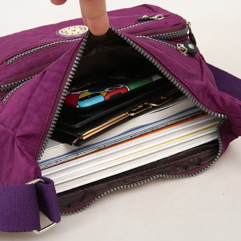 حقيبة ظهر خفيفة الوزن جديدة للسيدات المسنات، حقيبة سفر بحمالة كتف واحدة، محفظة نسائية للمسنات، حقيبة كروس للأمهات وكبار السن