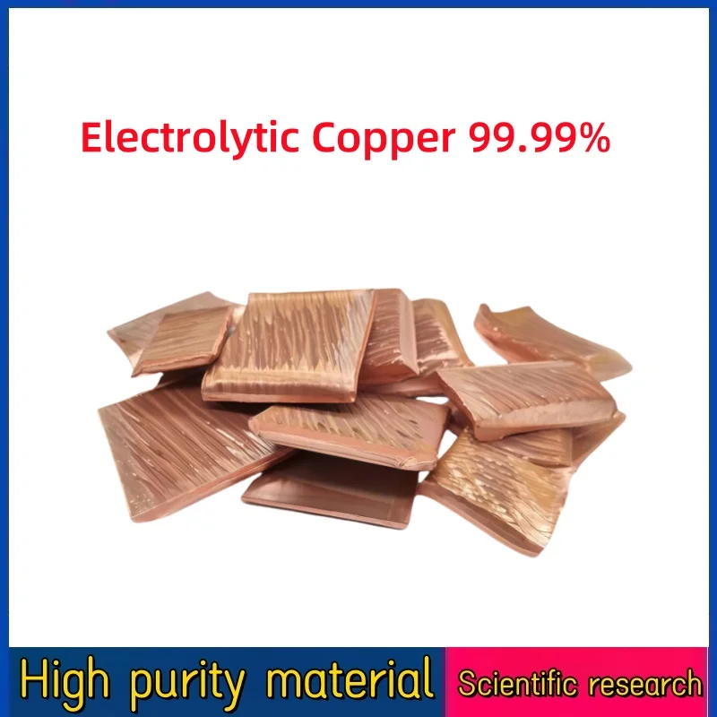 

Cathode Copper высокой чистоты Cu99,99% Национальный стандарт Электролитический медный блок 1 кг Цена единицы
