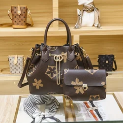 Two-piece set bag Large capacity conventional handbag women's handbag messenger bag