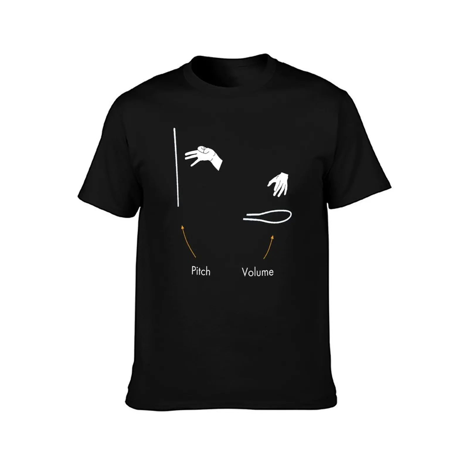 The Theremin explained T-Shirt, Summer Casual Cotton Tee, Oversized Streetwear Tops, Vintage Graphic Print, Unisex Men Women