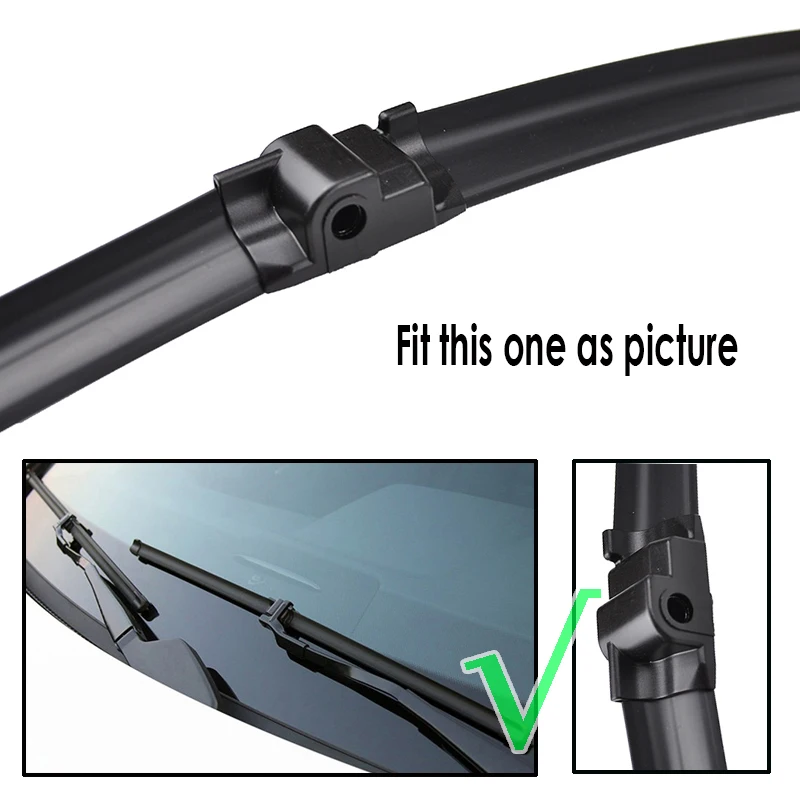 Erick\'s Wiper LHD Front Wiper Blades For Mercedes Benz E-class W212 2010 - 2014 Windshield Windscreen Window Rain Brush 24\