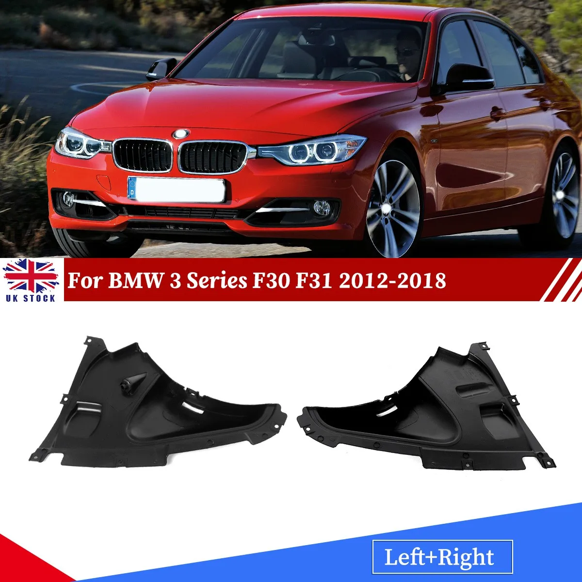 

Переднее внутреннее крыло, брызговик для BMW 3 серии F30 F31 318d 320i 330i 340i 2012-2018, комплект автомобильных крыльев, квадратные сменные аксессуары