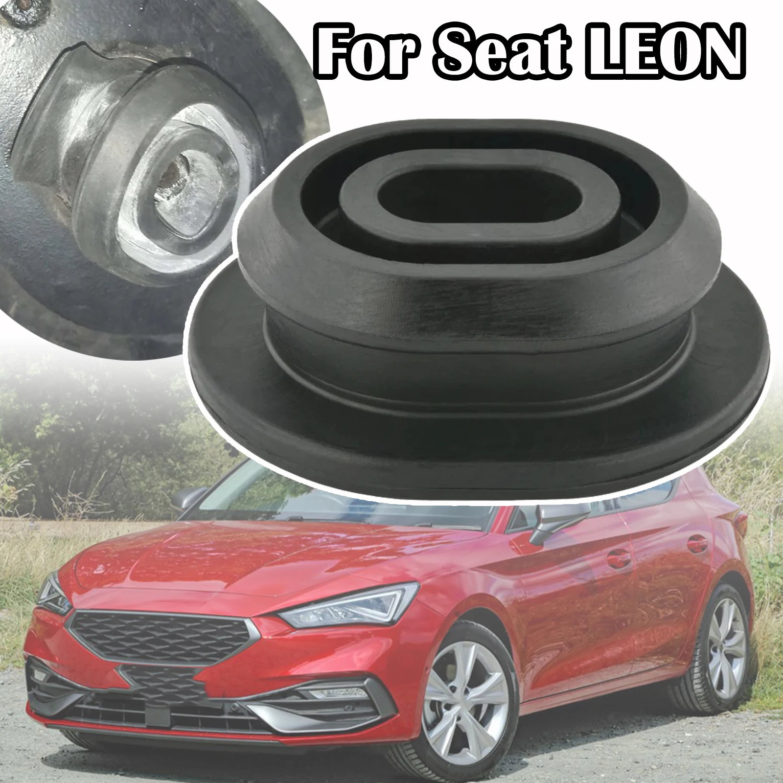 

For Seat LEON Mii Toledo III IV Radiator Mount Bushing Buffer Pad Intercooler Lower Support Rubber Insulator Replacement Parts