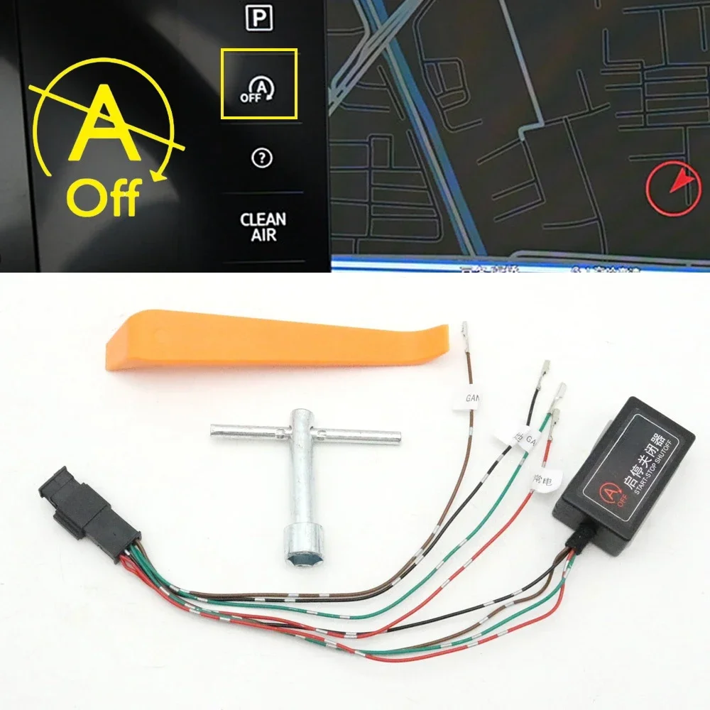 

Auto Stop Start Engine System Eliminator Off Device Disable Control Sensor Cable Plug For VW Volkswagen Touareg CR 2019-2024