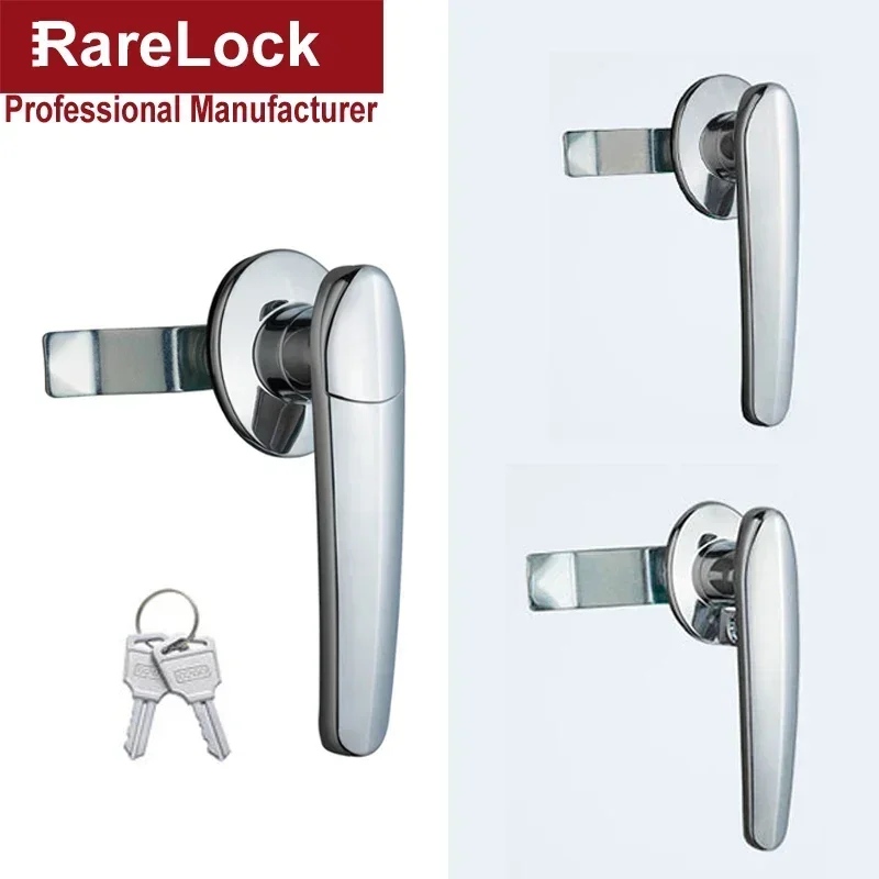 Handle Key Lock or Keyless or use Padlock for Electronical Cabinet Air Box Factory Locker Industry Hardware Rarelock LK1008 g1