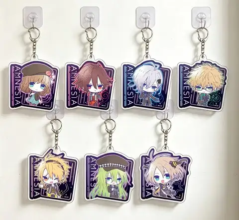 New2026 Amnesia Bag Acrylic KeyRing Anime Lovers Lovely Products Q Cute and Sweet as a Gift for Fans Exquisite Product Keychain