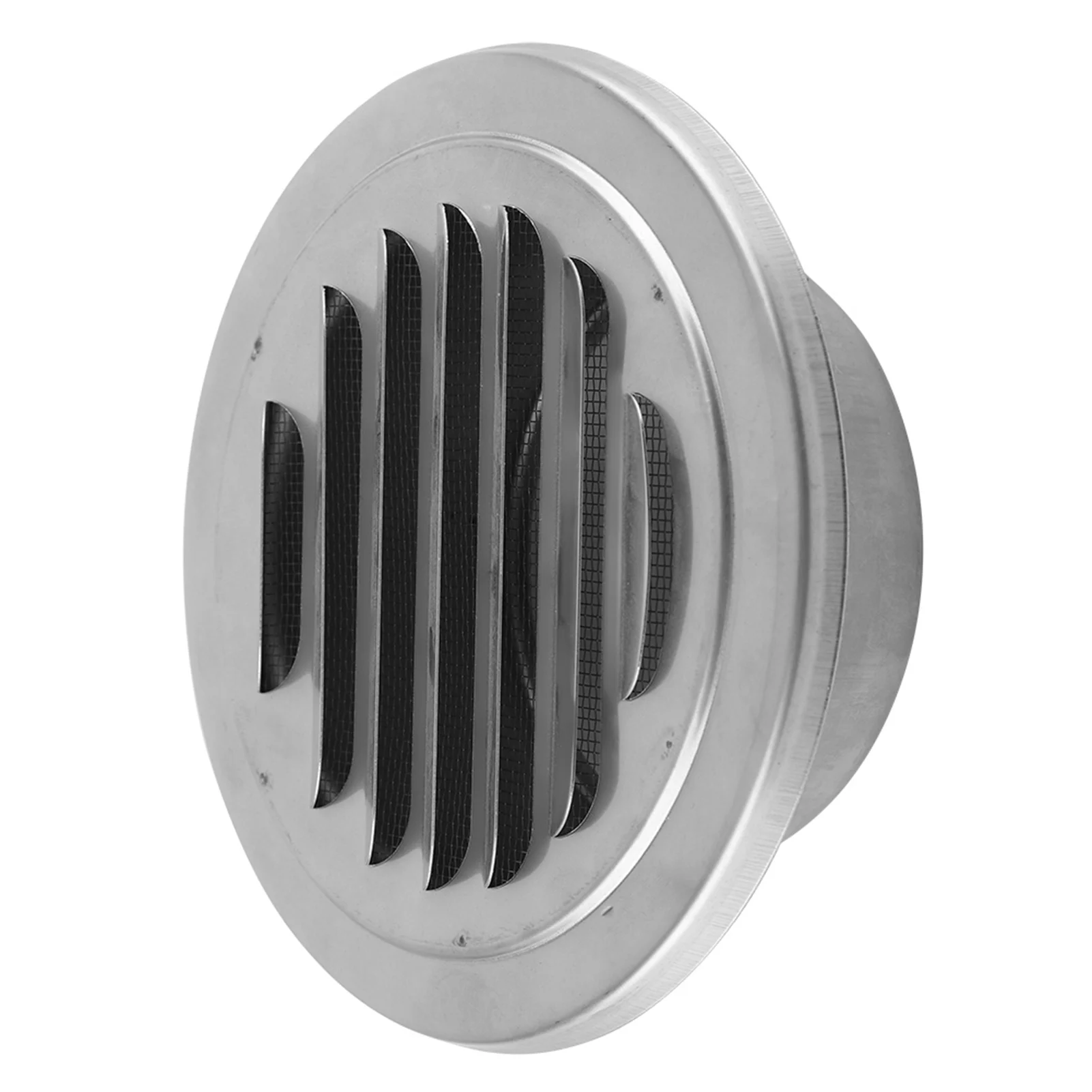 Stainless Steel Air Vent Round Wall Ventilation Grille Duct Cover Outlet Insect Mesh Exhaust Vent HVAC Ventilation Home Parts