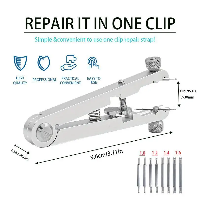 Watch Bracelet Pliers 6825 Standard Spring Bar Remover Professional Watchband Repair Tool Set for Watch Makers