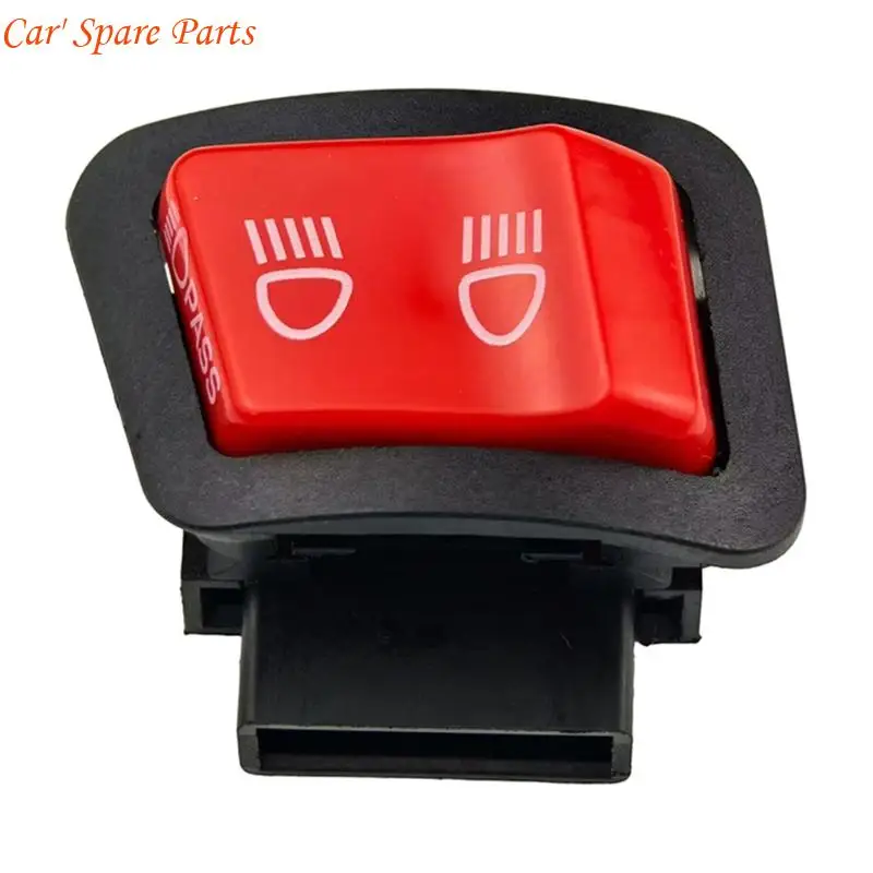 Y4UA Universal Motorcycle Headlight High Low Beam Toggle Switches Weatherproof for Bike