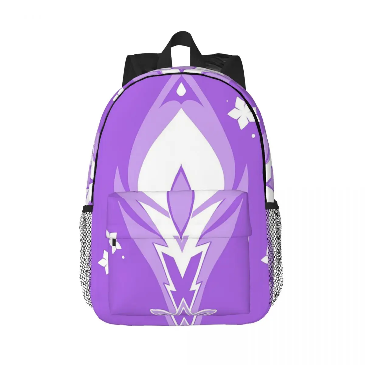 

Keqing's Feather Backpack Hot Sale Daypack Large Capacity Boys Girls BookBag Shoulder Bags for Men Women Children School Bag