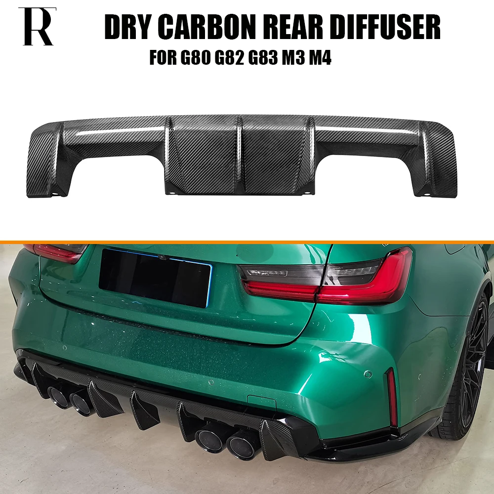 

OEM Style Dry Carbon Fiber Rear Bumper Diffuser for BMW G80 G82 G83 M3 M4 2021UP