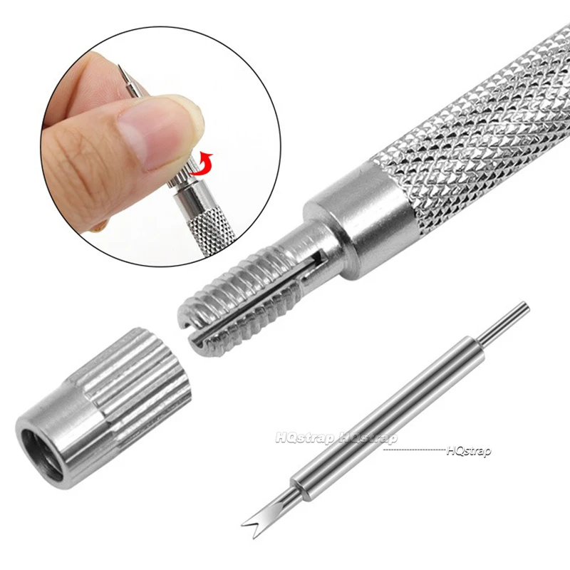 5 szt. Narzędzie do usuwania ogniw paska do zegarka Metalowe regulowane narzędzie do naprawy opasek na nadgarstek Wysokiej jakości profesjonalne narzędzia do usuwania bransoletek z 4 pinami