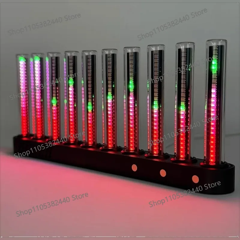 LED spectrum light pickup quasi-glow spectrum ambient light voice-activated music spectrum e-sports room desktop rhythm light