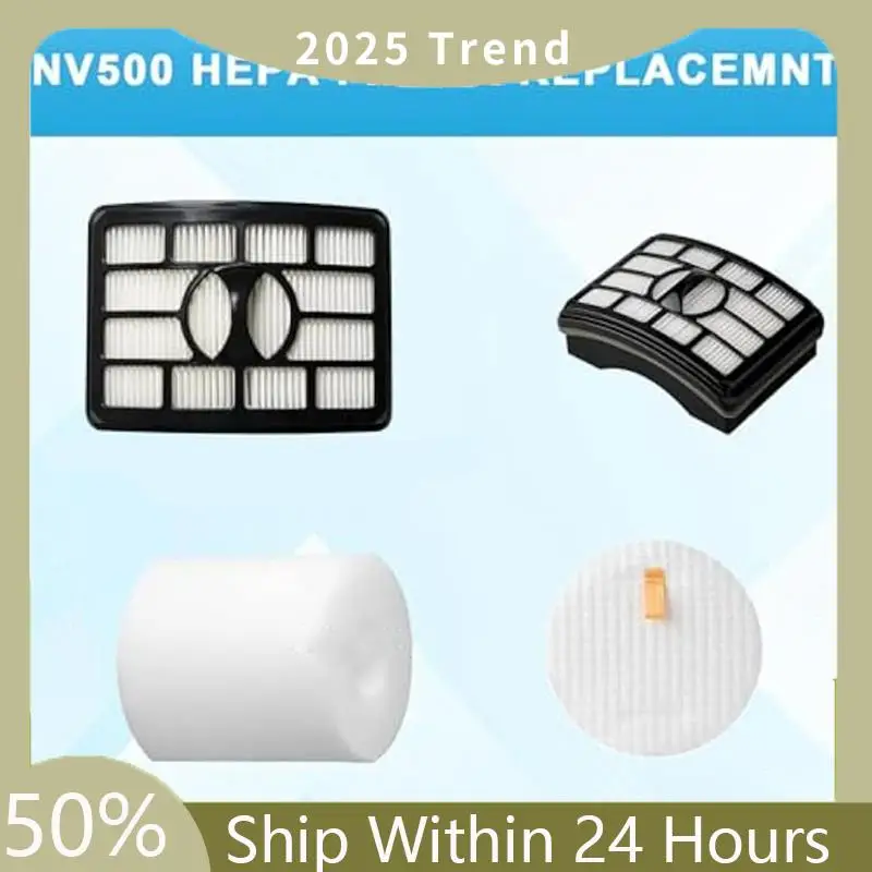 استبدال فلتر المكنسة العلوي A75X لمرشحات Shark Rotator Pro Lift-Away NV500، NV501، NV502، NV503، NV505، NV510، NV520، HEPA