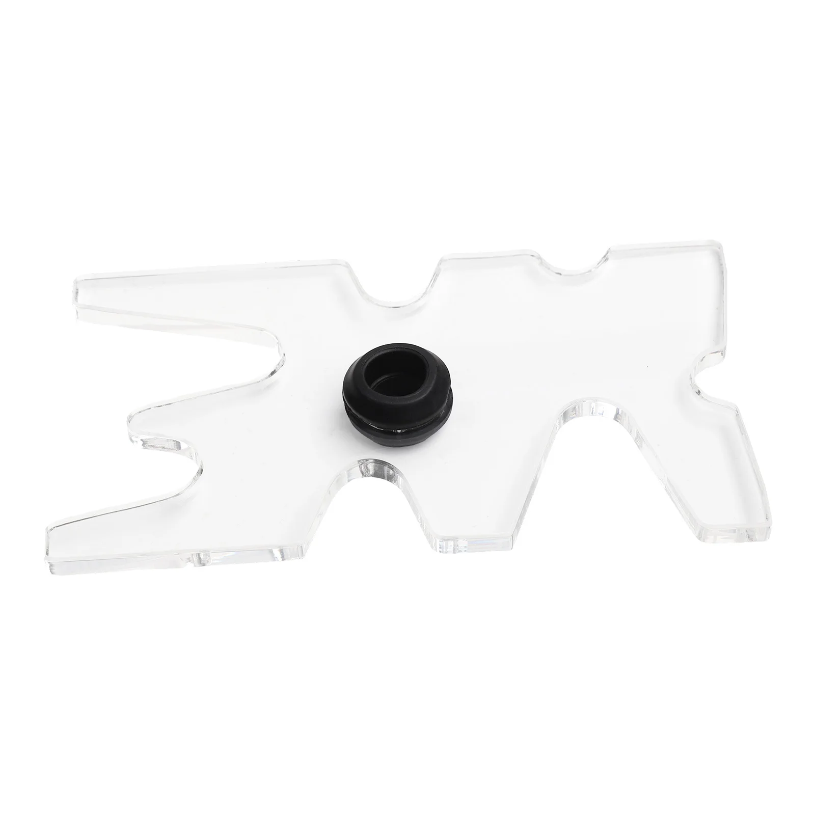 Acrylic Cue Rest Billiard Cue Holder Customizable Shot Support Easy To Install Lightweight At About 60g For Pool Players