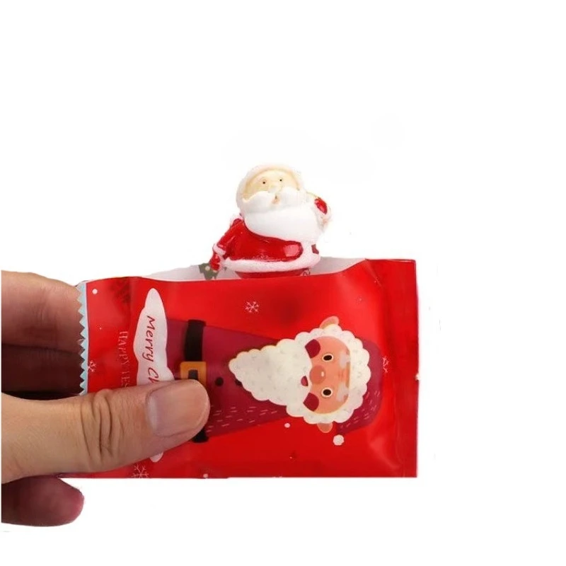 1/3/5 pçs saco cego de natal mini bonito papai noel boneca presente das crianças brinquedo decoração pequeno ornamento presentes de natal para crianças