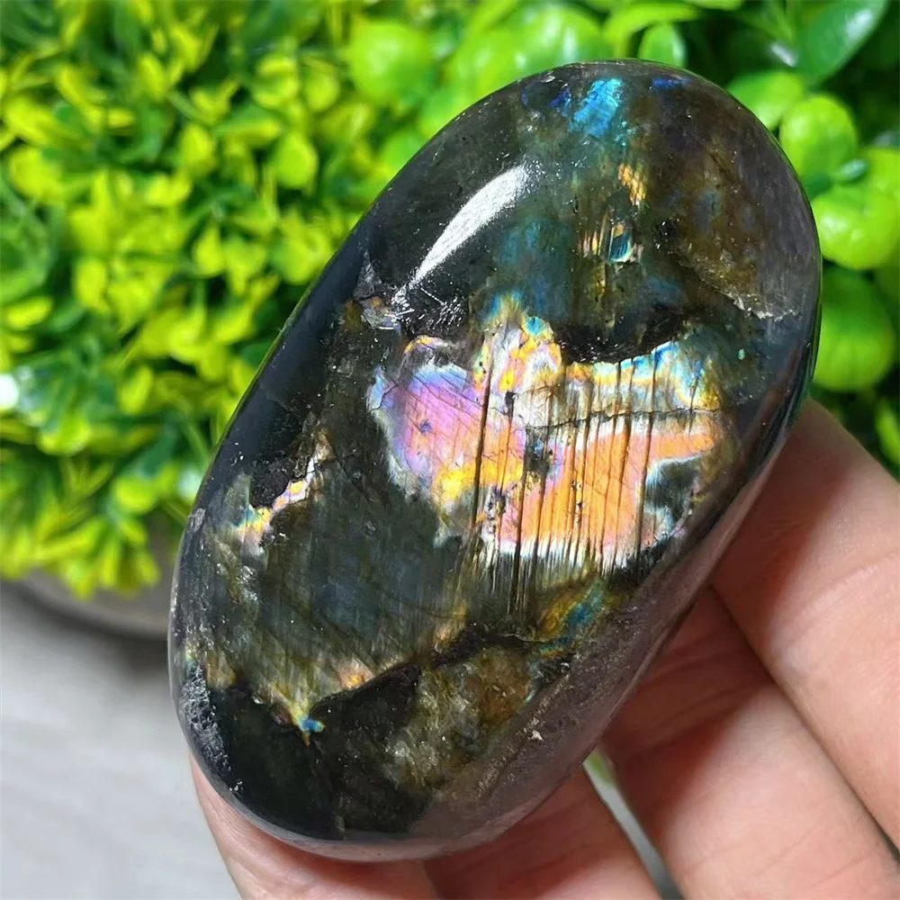 

Crystal Natural Stone Falsh Labradorite Rainbow Healing Gemstone Mineral Decoration Energy Room Gift Natural Crystal Home