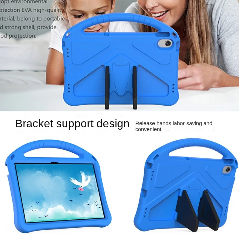 For IPad10 10.9 Tablet Case IPad10.2EVA Children's Portable Fall Stand Tablet Case