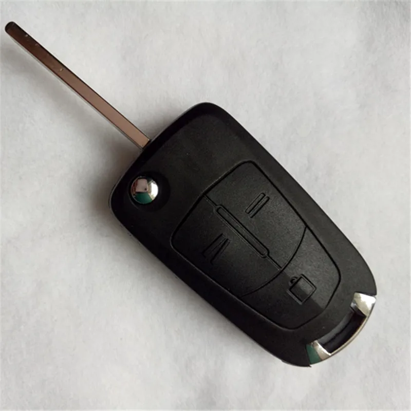 

3 шт., 3 кнопки, откидной пульт дистанционного управления, складной автомобильный брелок, чехол для Vauxhall Opel Corsa Astra Vectra, замена модифицированного ключа