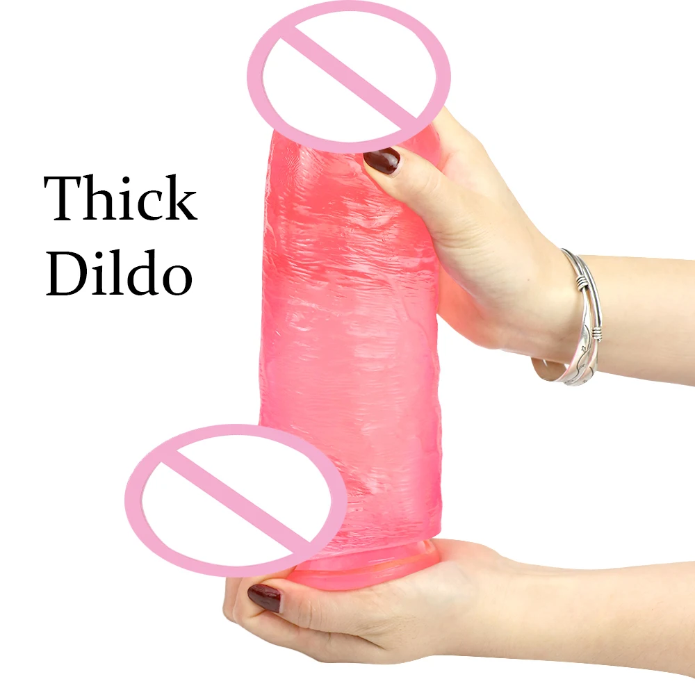 Huge Penis Realistic Dildo for Woman Suction Cup Female Masturbator for Lesbian Oversize Phallus Sex Toy Ultra Thick Sex Product