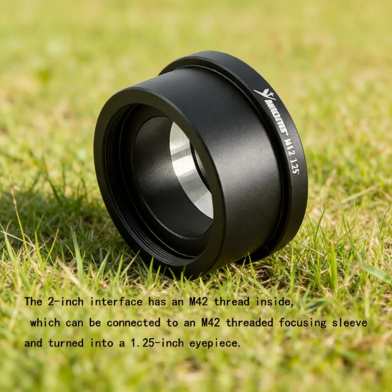 

Переходное кольцо для окуляра Angeleyes M48/M42 с 2-дюймового на 1,25-дюймовый размер, аксессуары для астрономических телескопов