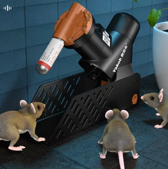 Smart Automatic Humane Non-Toxic Rat and Mouse Trap Kit Rat Mouse Multi-catch Trap Machine CO2 Cylinders Humane Non-toxic