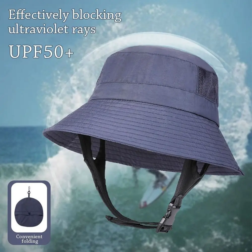 Summer Waterproof Bucket Hat Storage Bag Quick-drying Fishing Cap Portable Anti-UV Sun Hat Camping Hiking