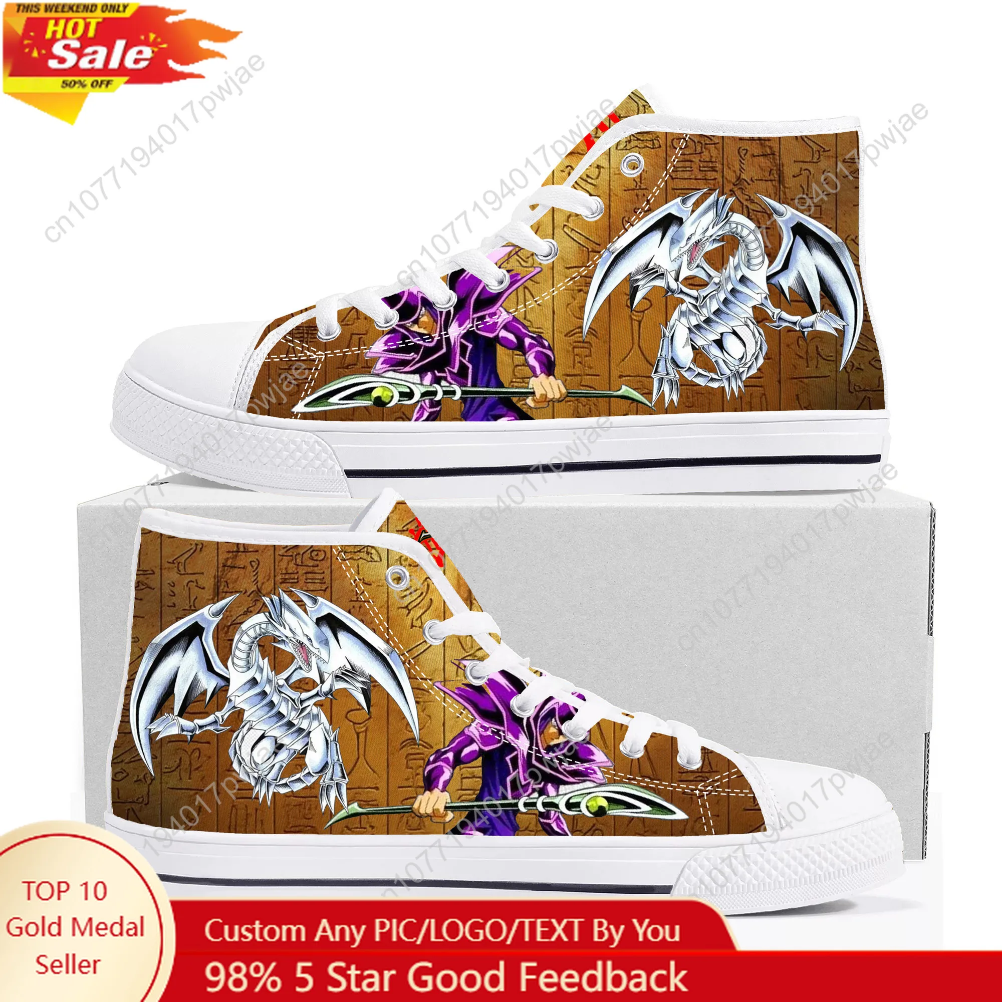 

Yu Gi Oh Anime High Top High Quality Sneakers Mens Womens Teenager Canvas Sneaker Ghana Hiking Casual Shoes Custom Shoes
